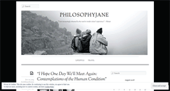 Desktop Screenshot of philosophyjane.com